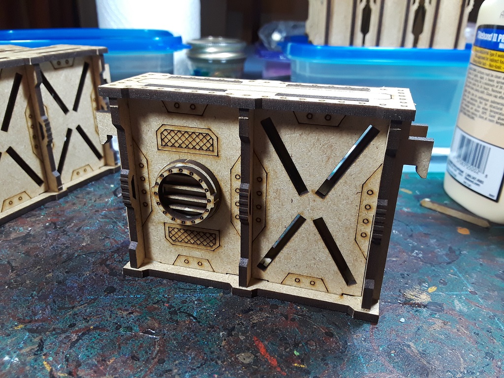 Necromunda Deadbolt's Derelict Corridors build begins Wargaming Hub